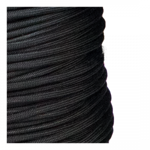 Bridle line - standard. coated 2mm - Black